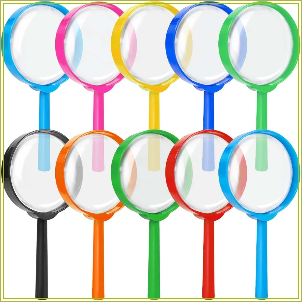 Science And Hobby - 10 PCS Mini Magnifying Glass for