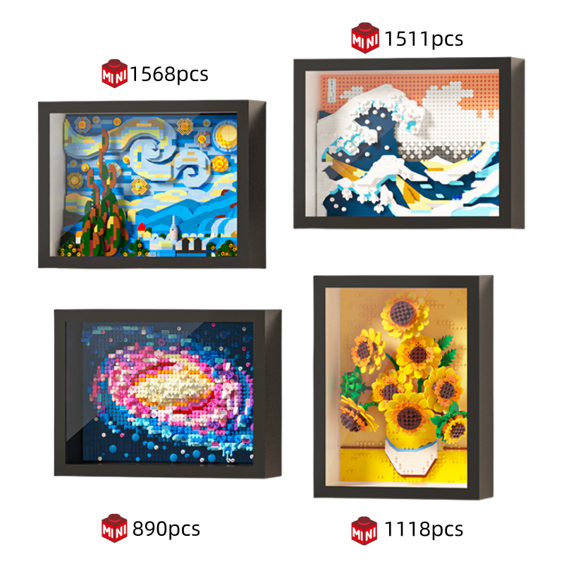 Solar System Orrery - Creative World-famous Art Painting sunflower Van