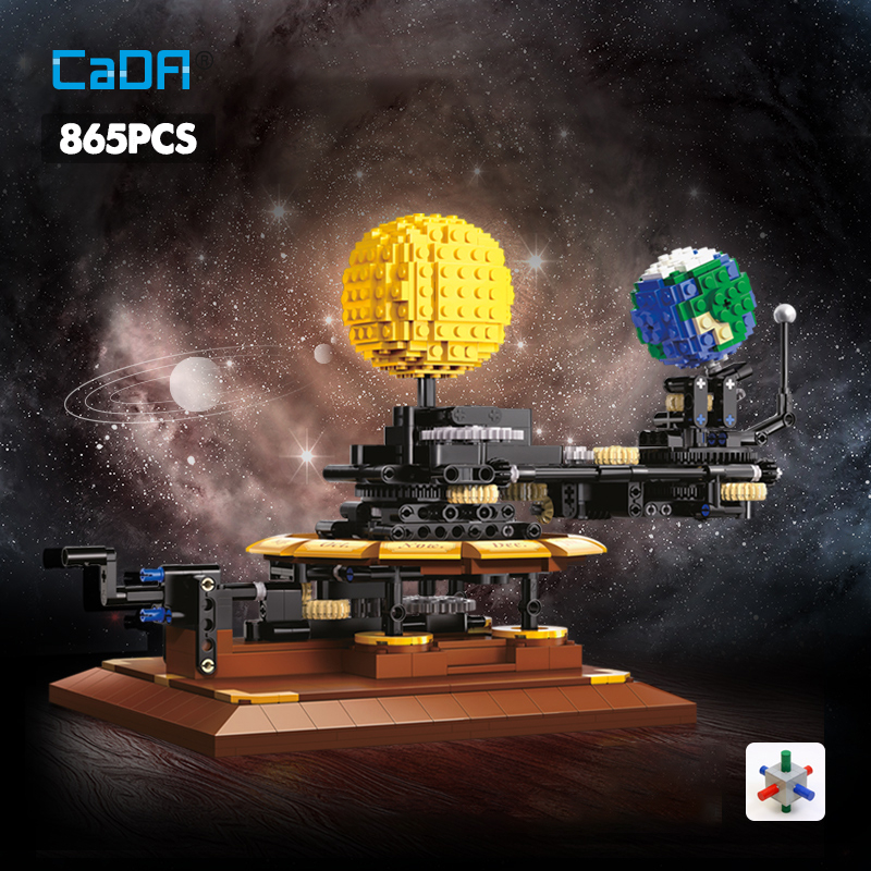 Solar System Orrery - Cada 865PCS City Solar System Earth