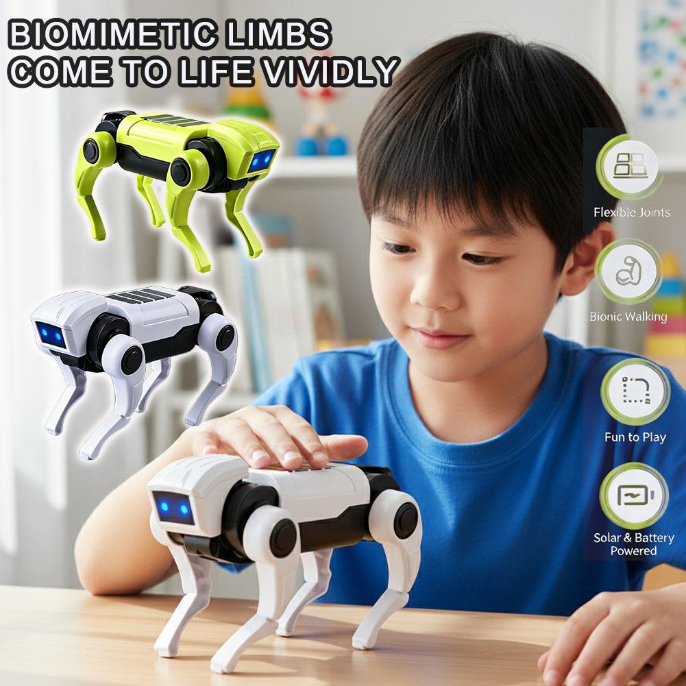 DIY Assembly RC Robot Dog Toy  - огляд і ціна Science Project Robot