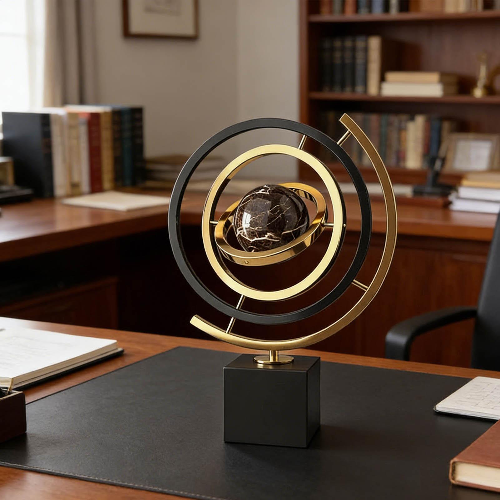 Rotating Globe Metal Ornament  - огляд і ціна Solar System Orrery