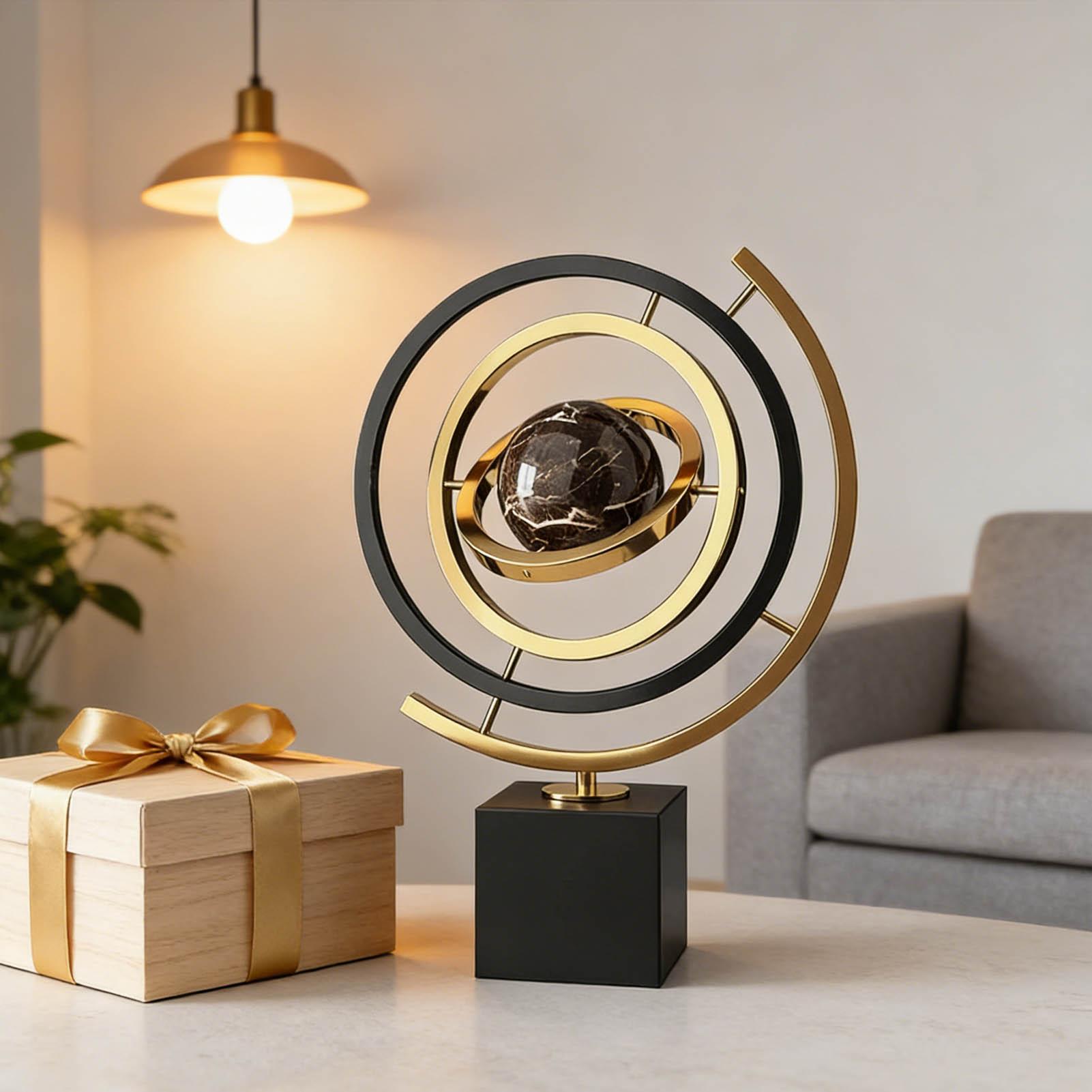 Rotating Globe Metal Ornament  - огляд і ціна Solar System Orrery