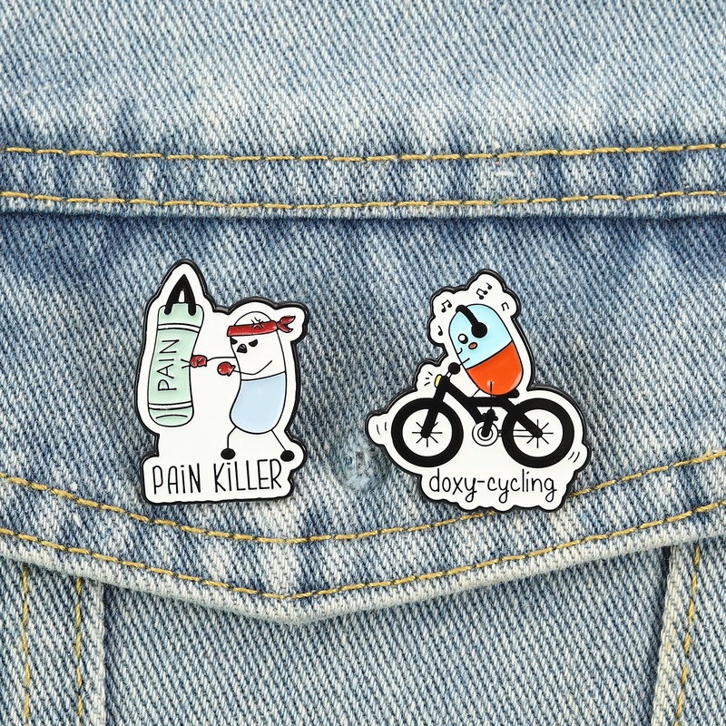 Doxy-cycling Enamel Pins Carto - огляд і ціна Science Buddies