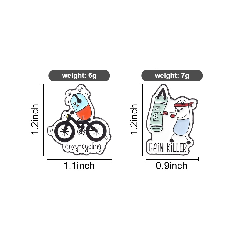 Doxy-cycling Enamel Pins Carto - огляд і ціна Science Buddies