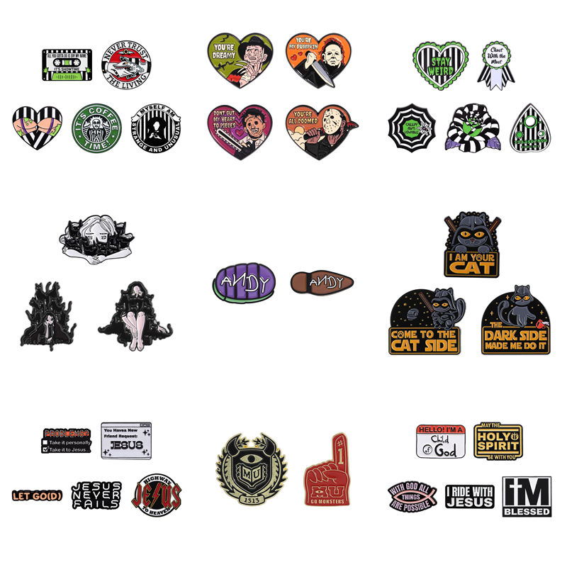 Gothic Punk Quotes Enamel Pins - огляд і ціна Science Buddies
