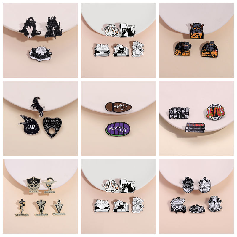 Gothic Punk Quotes Enamel Pins - огляд і ціна Science Buddies