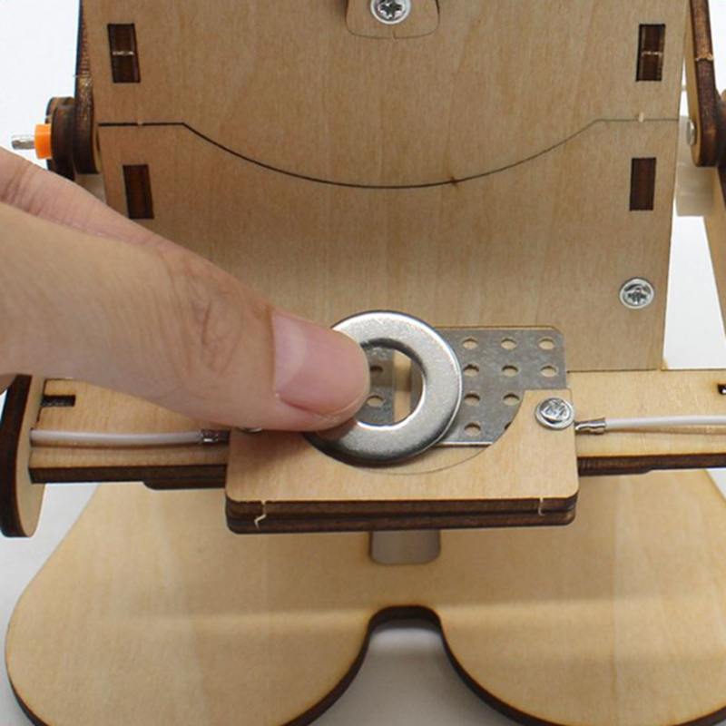 Wooden Assemble DIY Robot Eati - огляд і ціна Science Project Robot