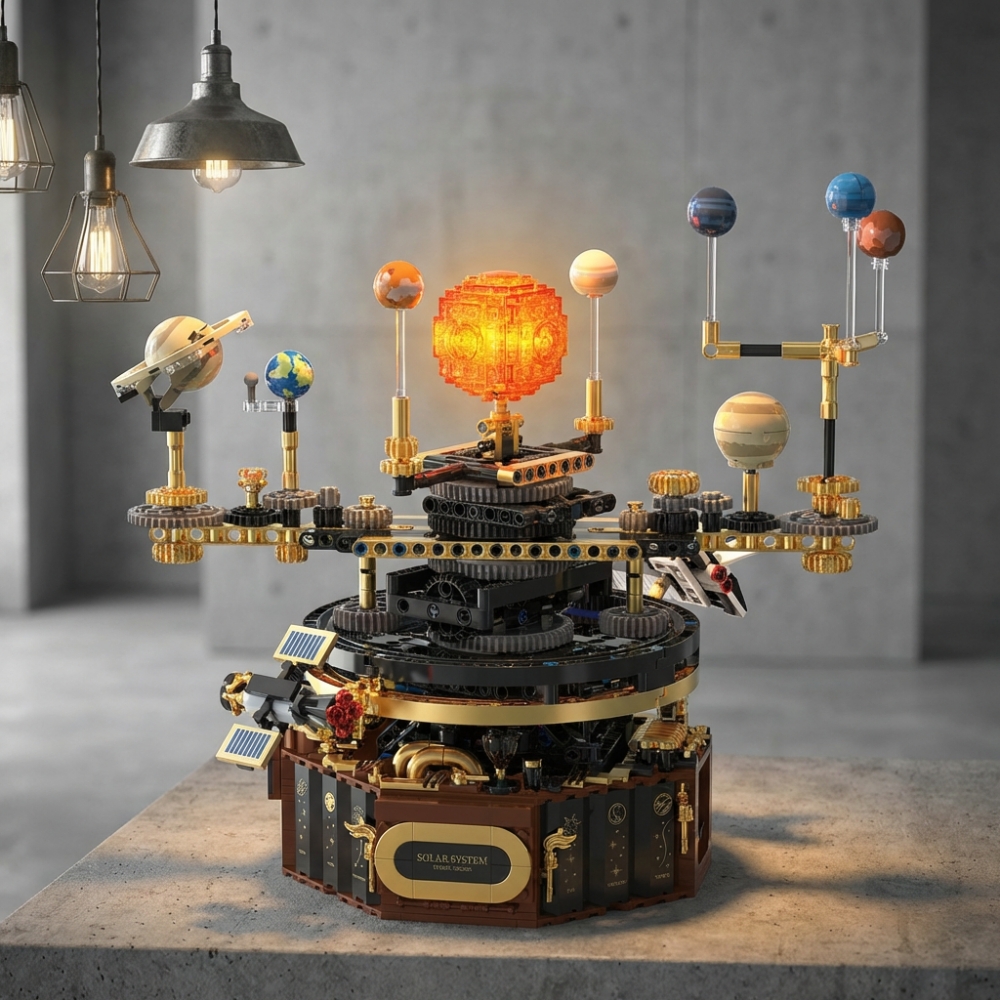 Building Blocks STEM, Technica - огляд і ціна Solar System Orrery