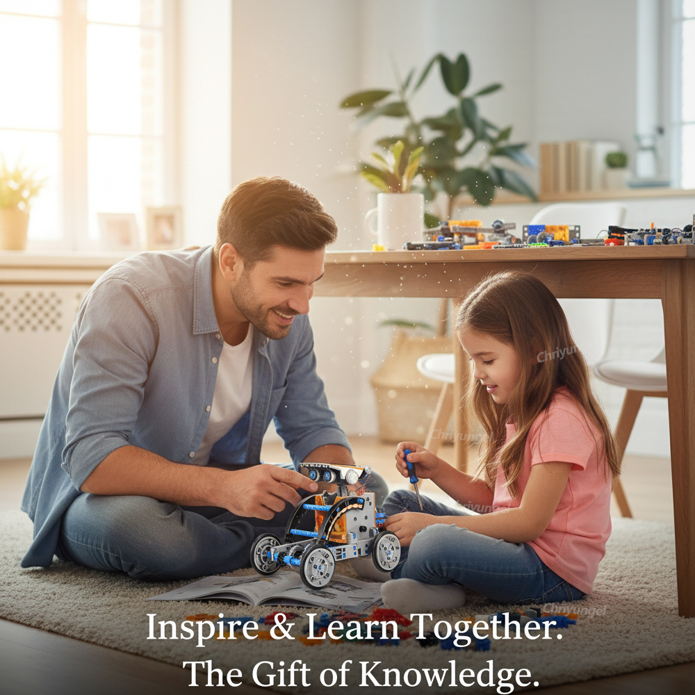 13-in-1 Solar Robot Kits DIY B - огляд і ціна Science Project Robot