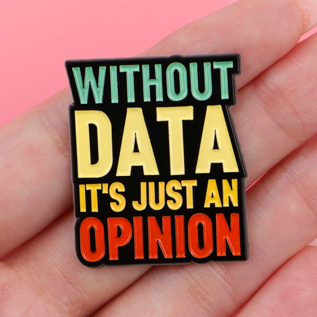 Funny Data Science Enamel Pin  - огляд і ціна Science Buddies