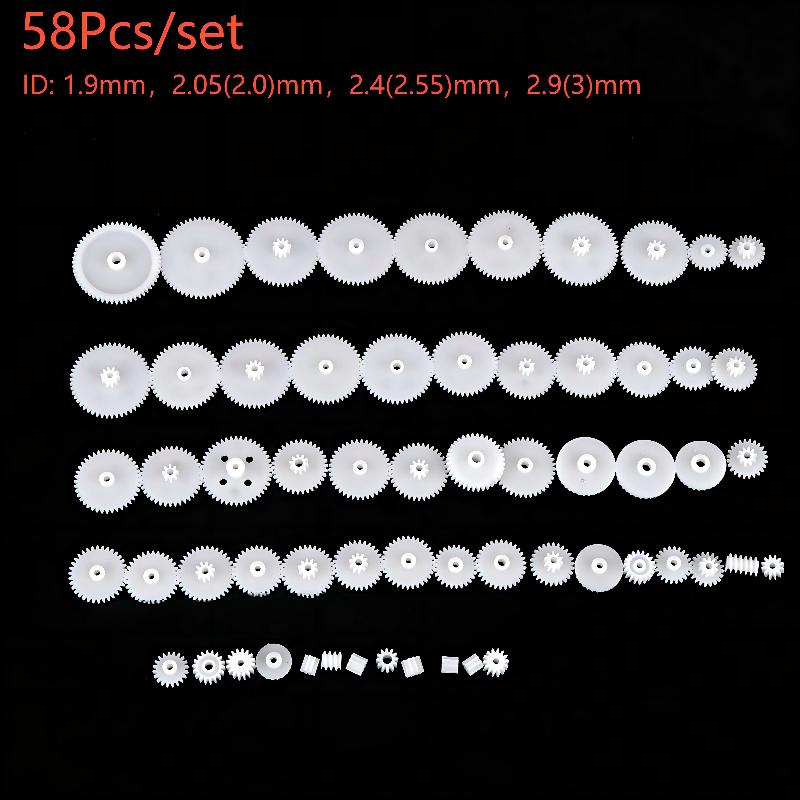 58Pcs/set 0.5 Module Reduction - огляд і ціна Science Project Robot