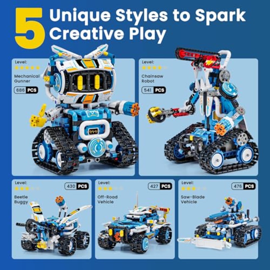 STEM Robotics Kit for 8-12: 5- - огляд і ціна Science Project Robot