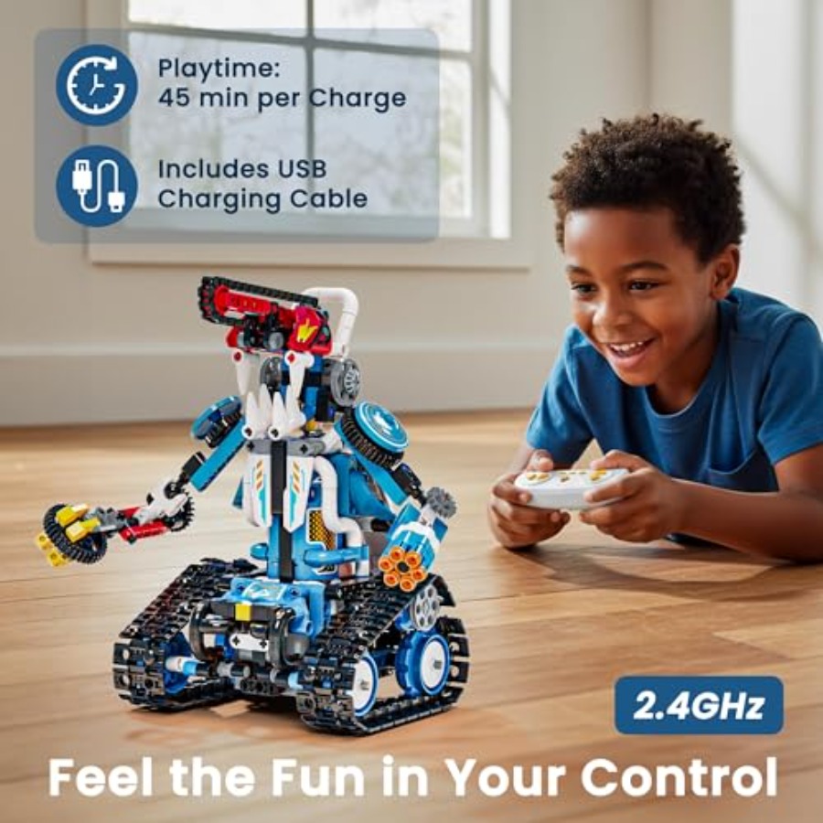 STEM Robotics Kit for 8-12: 5- - огляд і ціна Science Project Robot