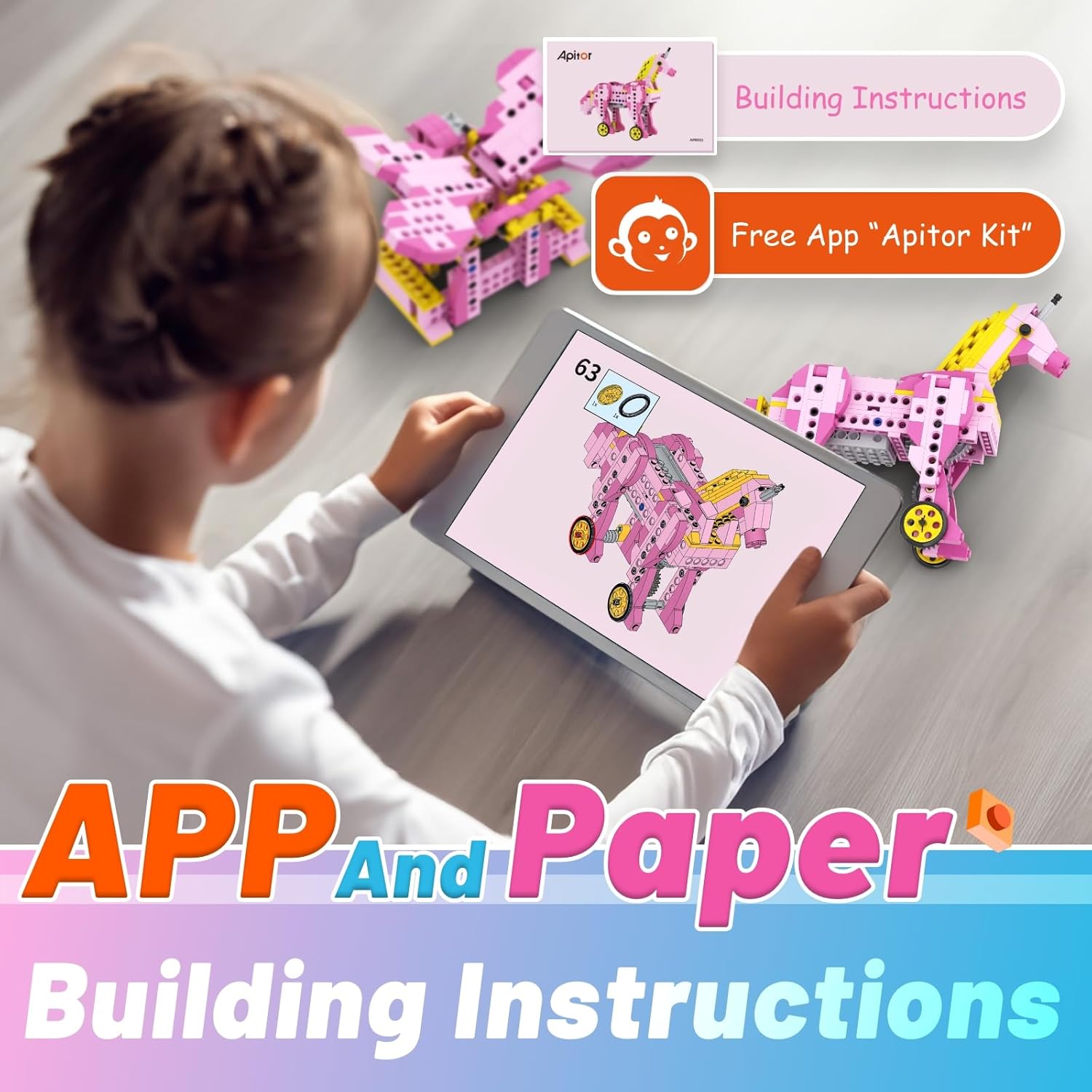 Apitor STEM Toys for Girls 8-i - огляд і ціна Science Project Robot
