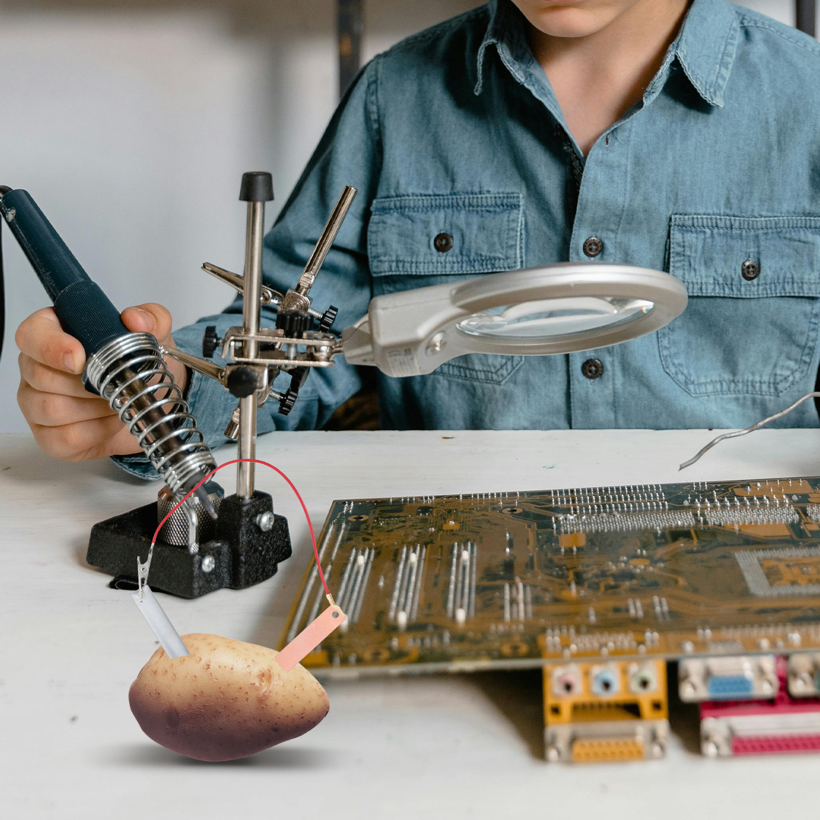 Copper and Zinc Electrode Shee - огляд і ціна Science Experiment