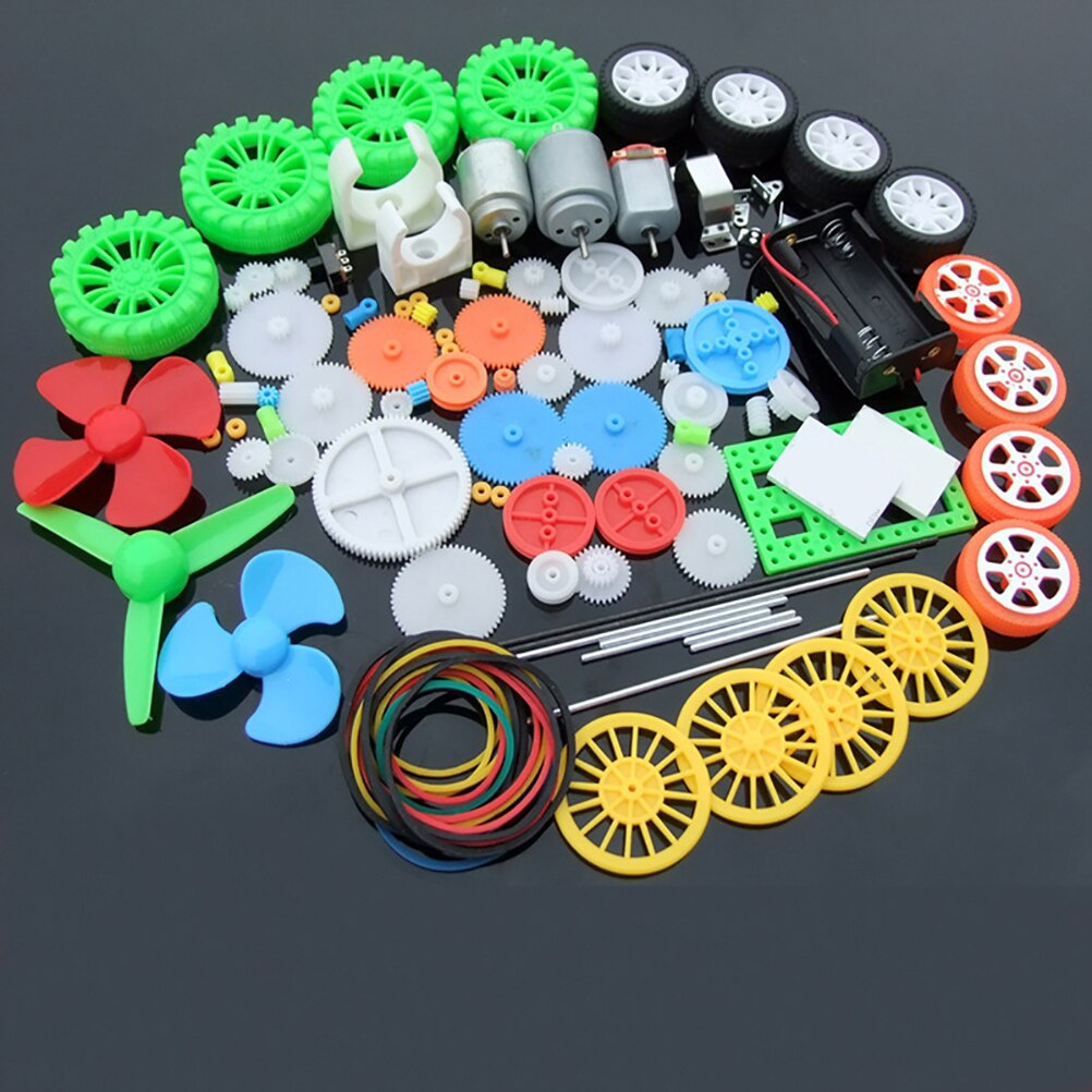 112pcs DC Motor Kit Electric M - огляд і ціна Science Experiment