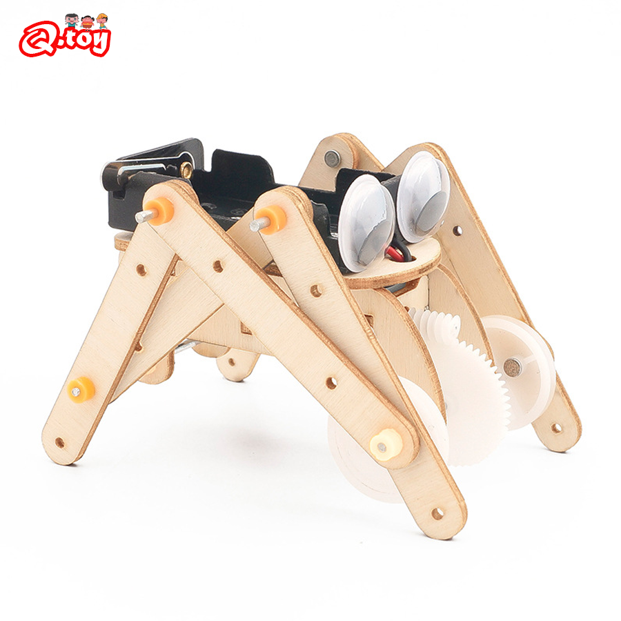 DIY Spider Robot STEM Toys Tec - огляд і ціна Science Project Robot