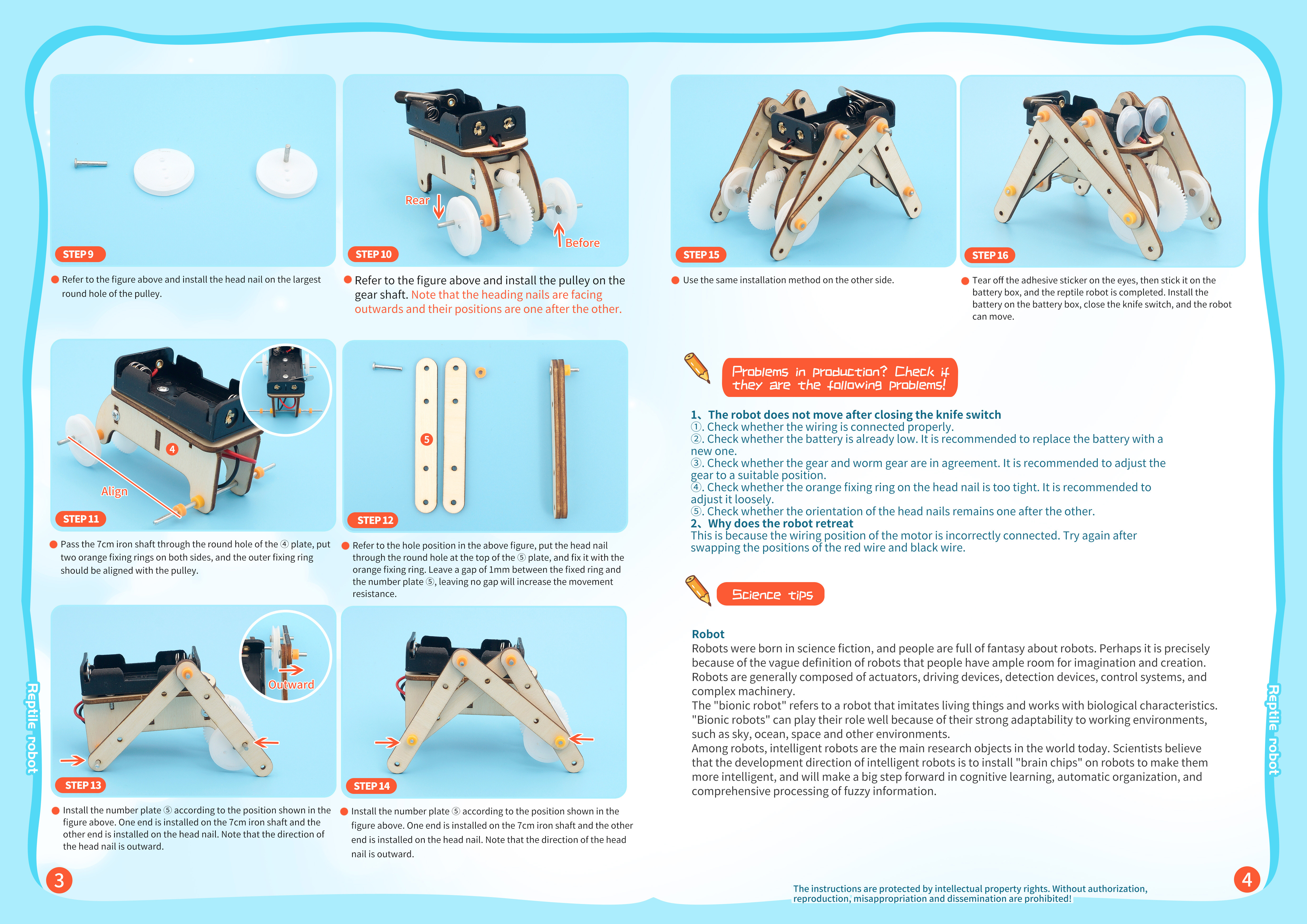DIY Spider Robot STEM Toys Tec - огляд і ціна Science Project Robot