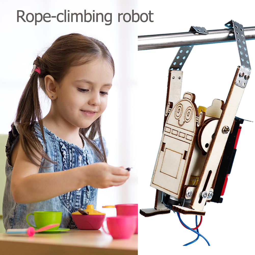 DIY Assembly Climbing Robot Mo - огляд і ціна Science Project Robot