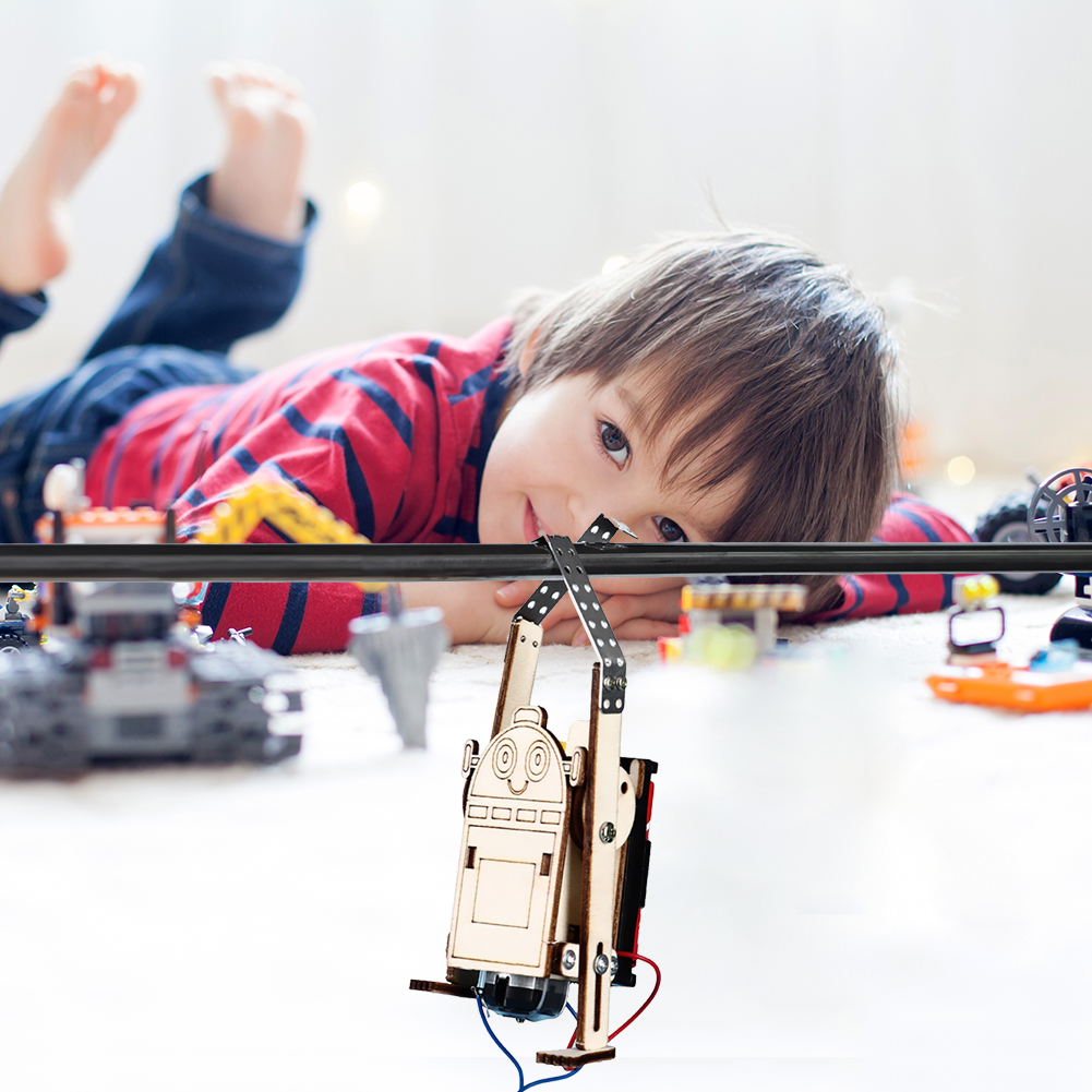 DIY Assembly Climbing Robot Mo - огляд і ціна Science Project Robot