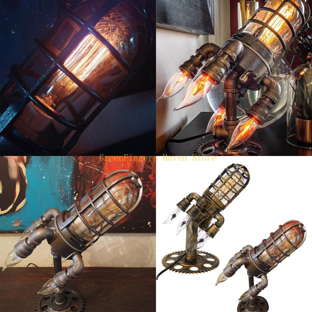 Retro Steampunk Rocket Light H - огляд і ціна Solar System Orrery